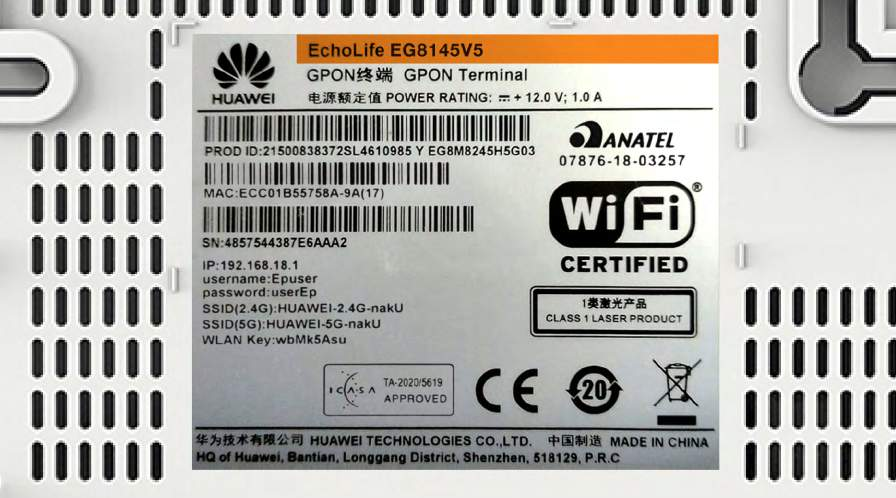 Modem EG8145V5